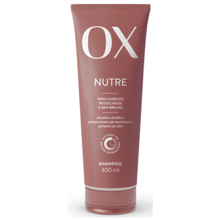 OX Cosméticos Shampoo Nutre 400ml em Oferta na Shopee