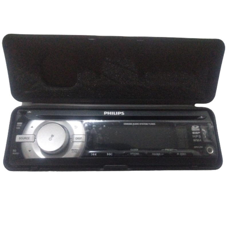 Frente Destacável Cd Player Philips CEM2000 C/ Estojo