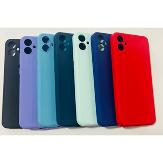 Capa Capinha Samsung Galaxy A04E, em silicone aveludada, anti impacto.