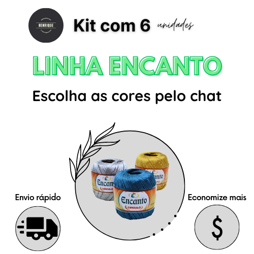 Kit 6 Unidades Encanto e Encanto Slim Círculo