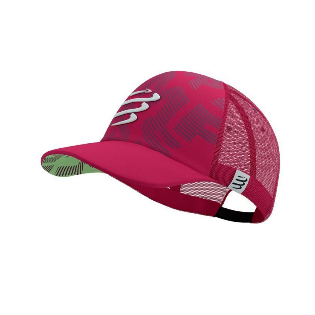 Boné Trucker Cap New Rosa/Violeta - triathlon triatlo ciclismo bike pedal bicicleta ironman maratona