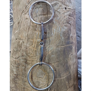 Bridão Argola Inox Bocal Ferro Articulado. Cavalo