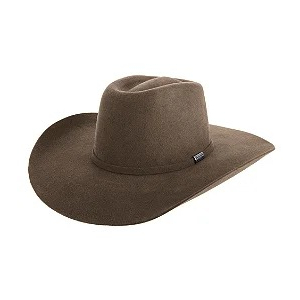 Chapéu de Feltro Marcatto Aba 12 e Copa 12  Tabaco