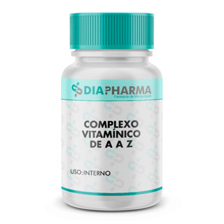 Complexo vitamínico de A a Z 60 Cápsulas