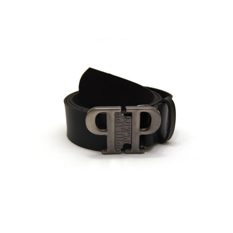 Cinto Masculino Casual Fivela Prata Exclusivo