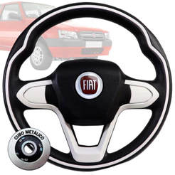 Volante Esportivo Bmw Branco Uno Elba 85 86 87 88 89 90 91 92 91 93 1994
