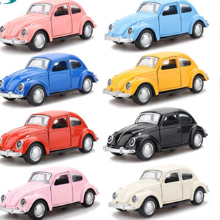 Brinquedo carrinho de Alloy modelo de carro com friccao esportivo fusca em Oferta na Shopee