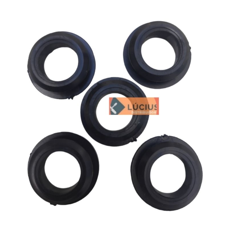 KIT 5UN CHULA 16MM ANEL BORRACHA VEDACAO PRA REGISTRO E CONEXÃO DE MANGUEIRA DE IRRIGACAO E GOTEJO HIDRACAMP