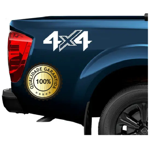 Adesivo Emblema 4x4 Nissan Frontier Attack