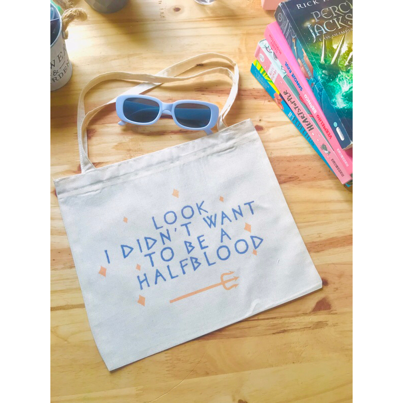 Ecobag Percy Jackson "I didn't want to be a halfblood"