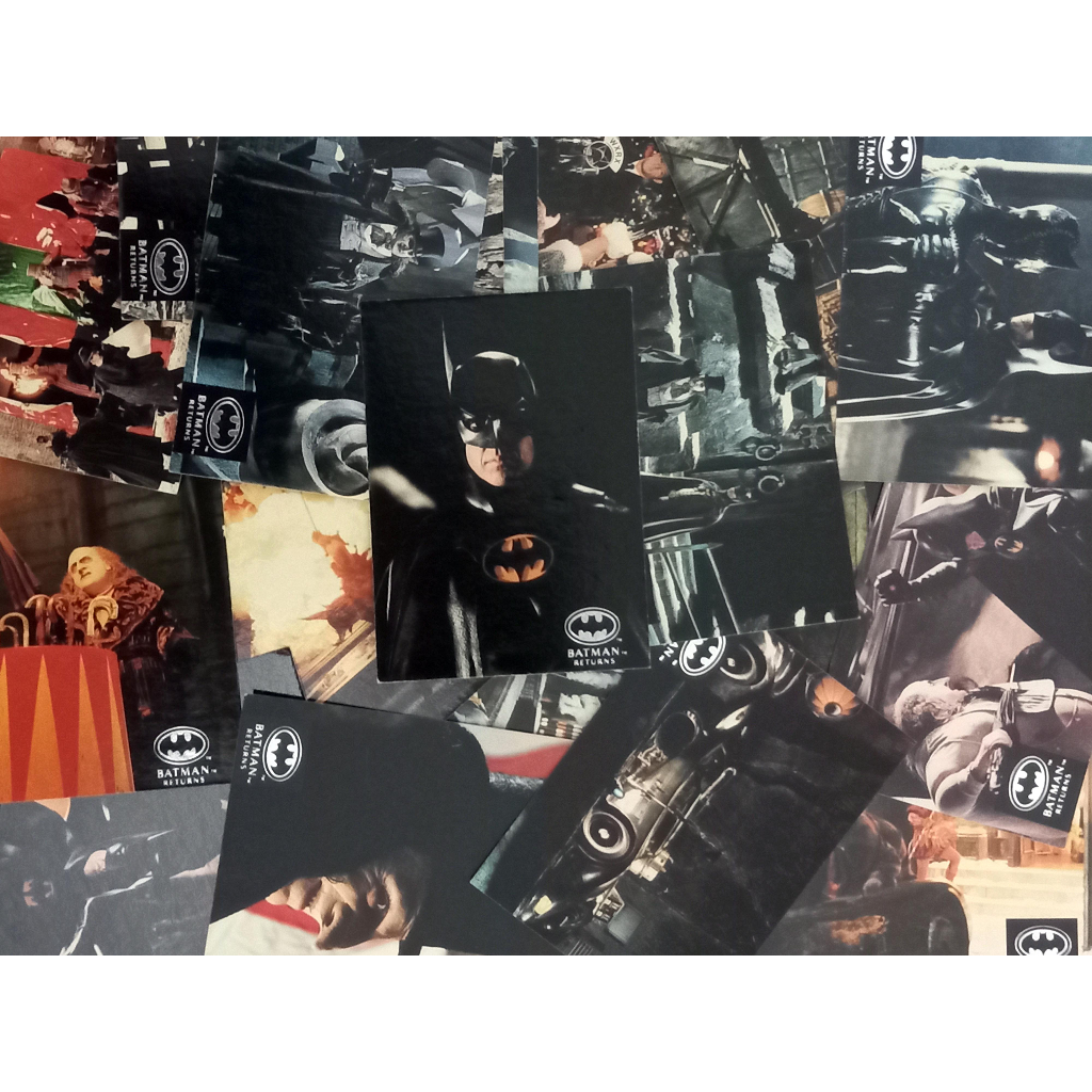 Cards Colecionáveis Batman Returns - Valor unitário - DC Comics - Topps 1992