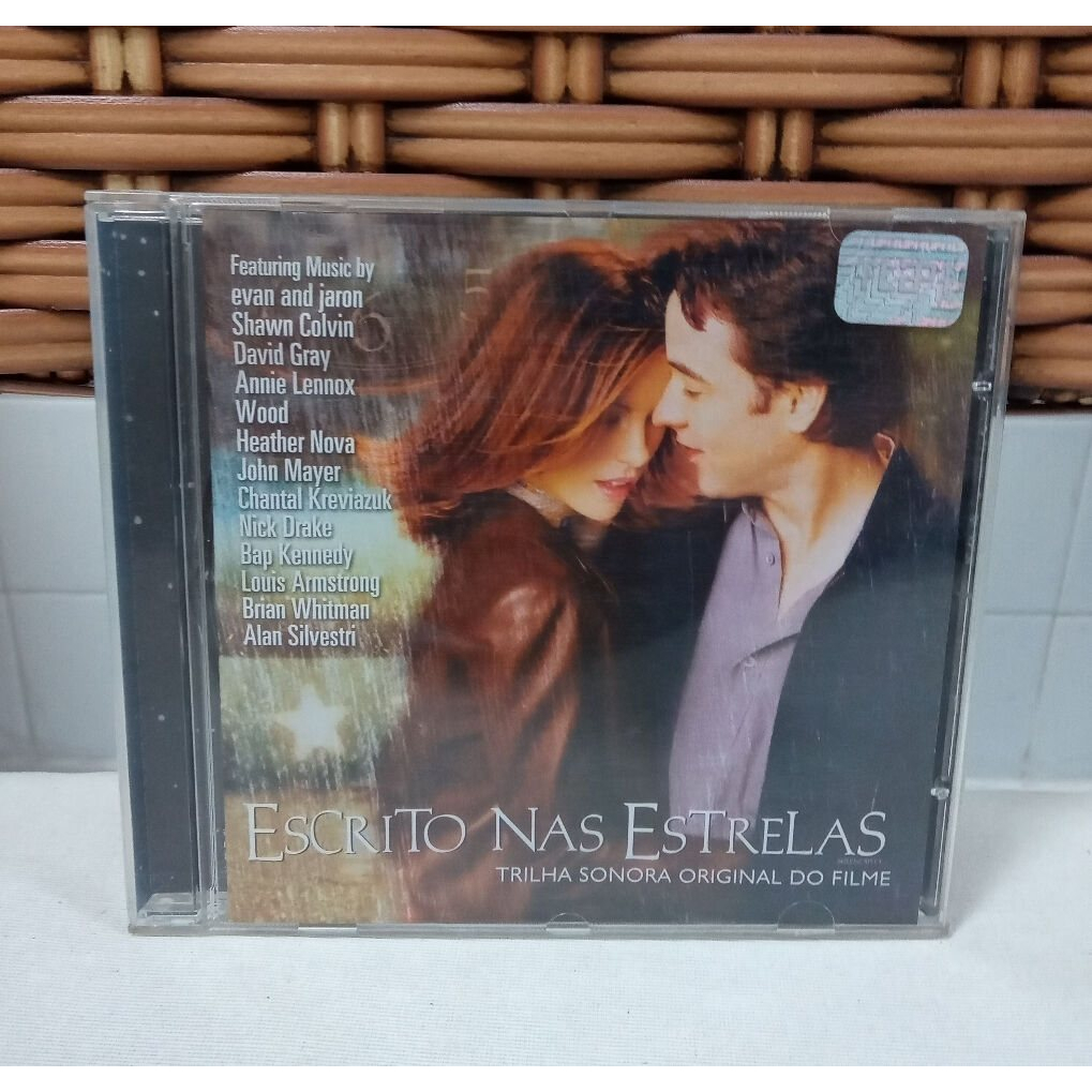 CD Escrito Nas Estrelas  - trilha sonora do filme - com Nick Drake - John Mayer - Annie Lennox Louis Armstrong - Shawn Colvin