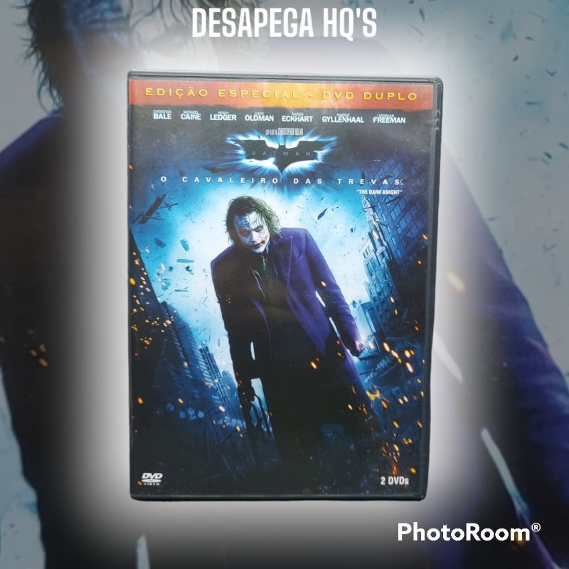 DVD - BATMAN CAVALEIRO DAS TREVAS EDIÇÃO ESPECIAL DVD DUPLO