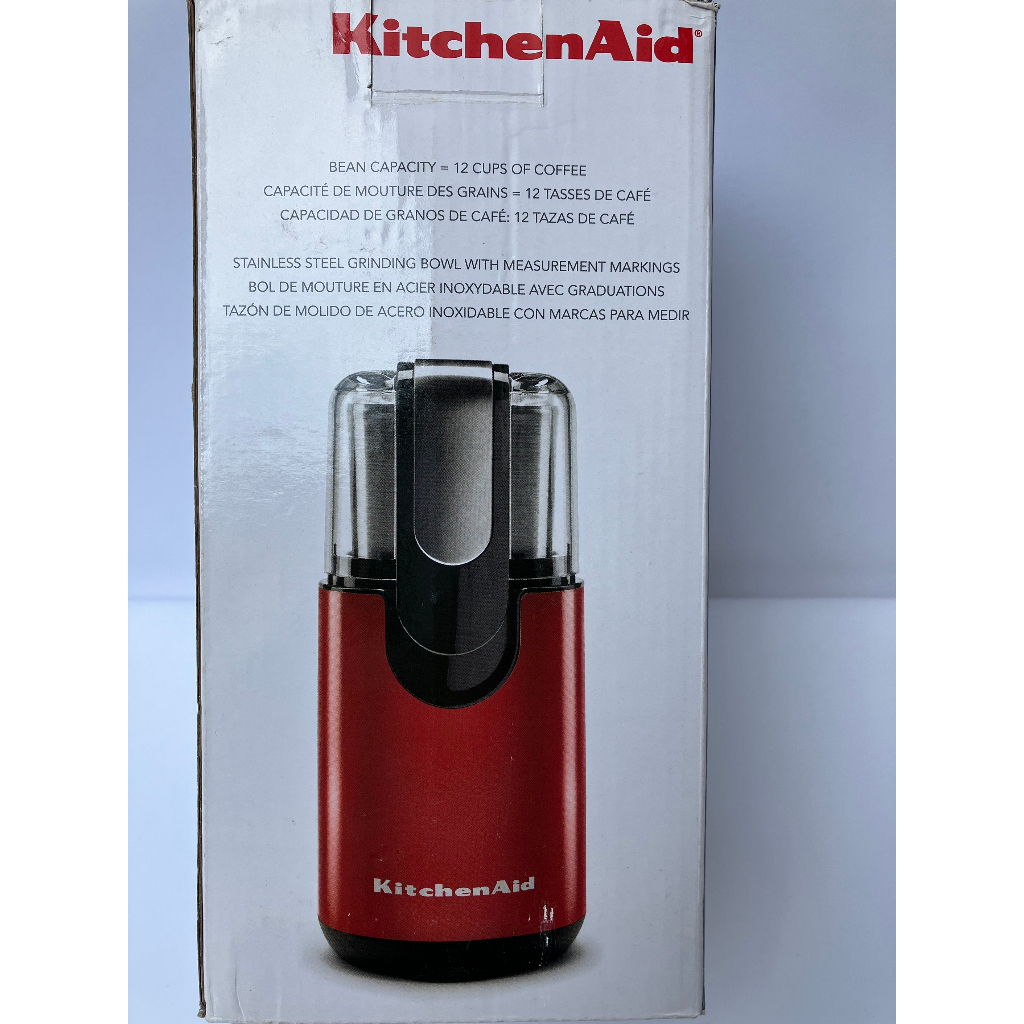 MOEDOR DE CAFÉ COM LÂMINAS KITCHENAID