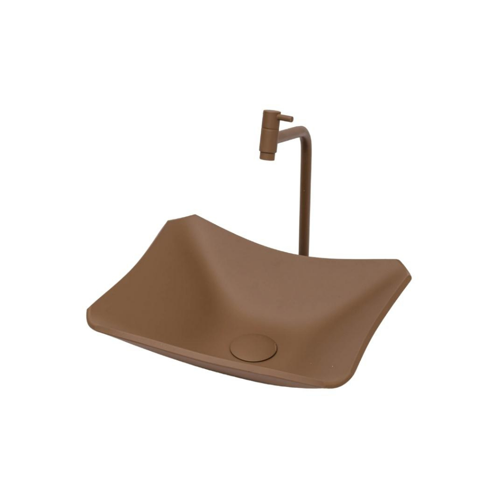 CONJUNTO BANHEIRO CUBA RETRÔ 38 FOSCA + TORNEIRA LINK E VÁLVULA CLICK FOSCA