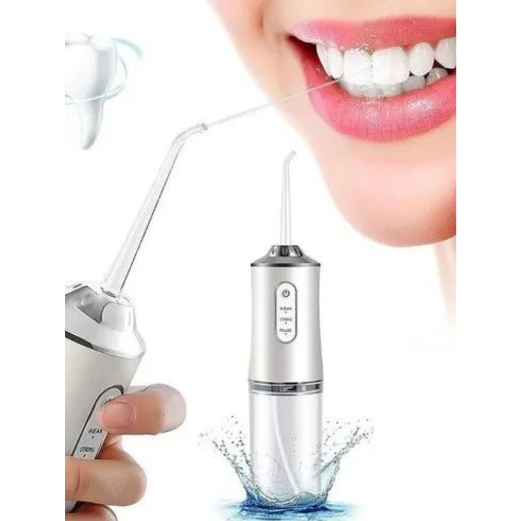 Irrigador Bucal Usb Água Branqueadora Dental Jato De Água / Fio Dental / Limpador De Dentes / recarregavel bivolt