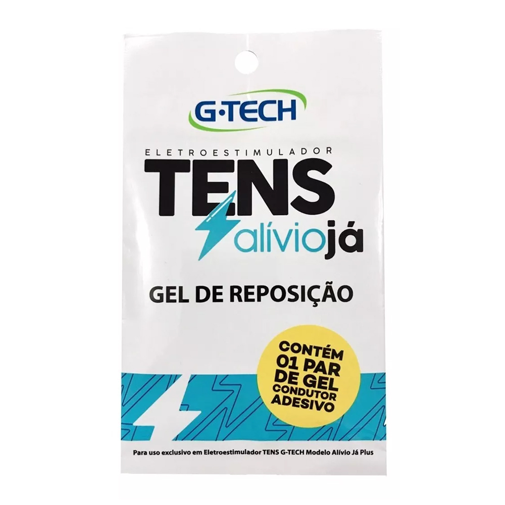 Gel de reposição Refil para eletroestimulador Alívio já Tens G-Tech em Oferta na Shopee
