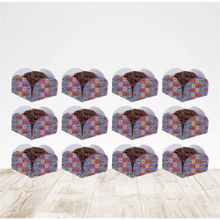 24 Forminhas para docinho de festa brigadeiro Festa de Aniversário Friends Série Tv em Oferta na Shopee