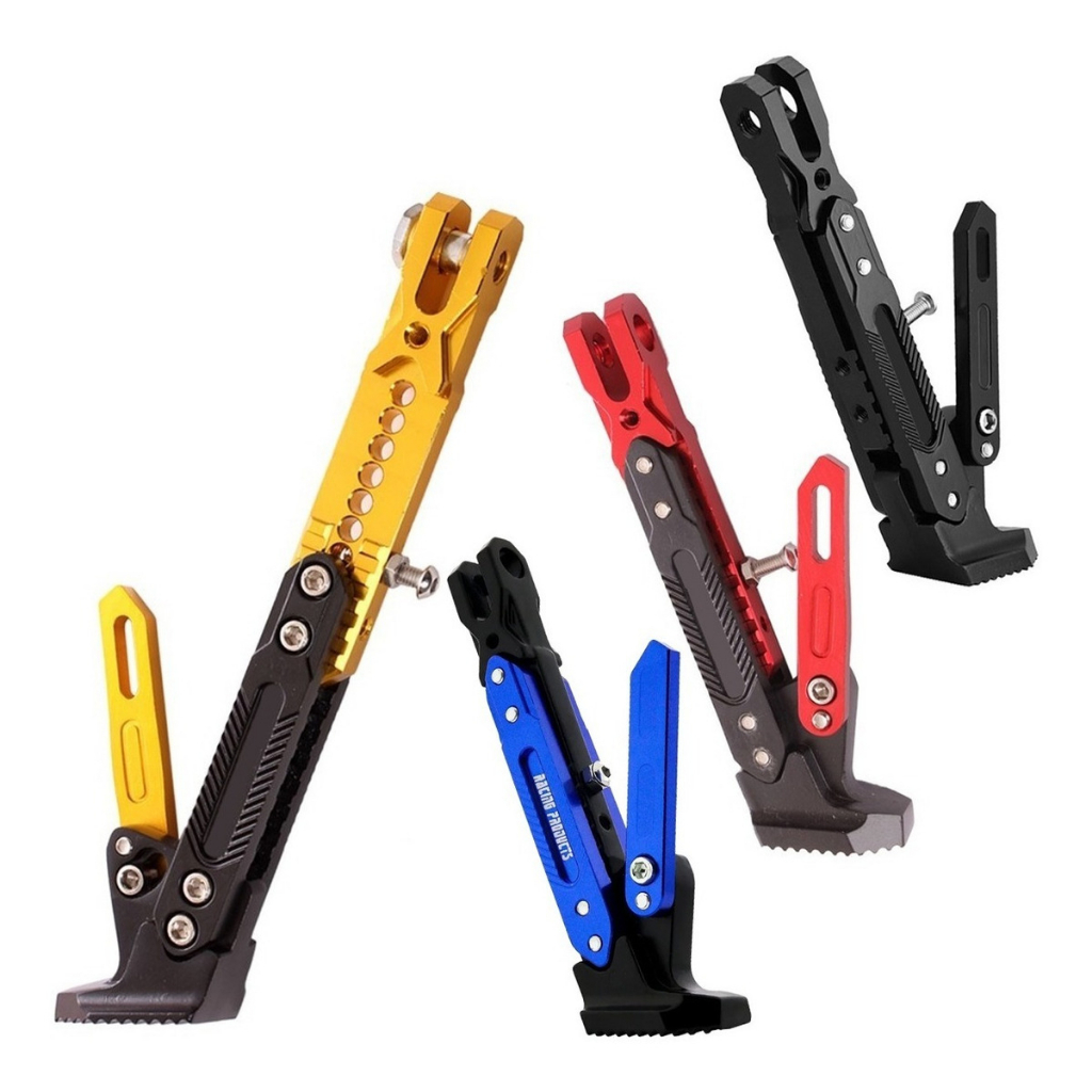 Descanso Lateral Pezinho Esportivo Aluminio Pop 100 Biz Regulável em Oferta na Shopee