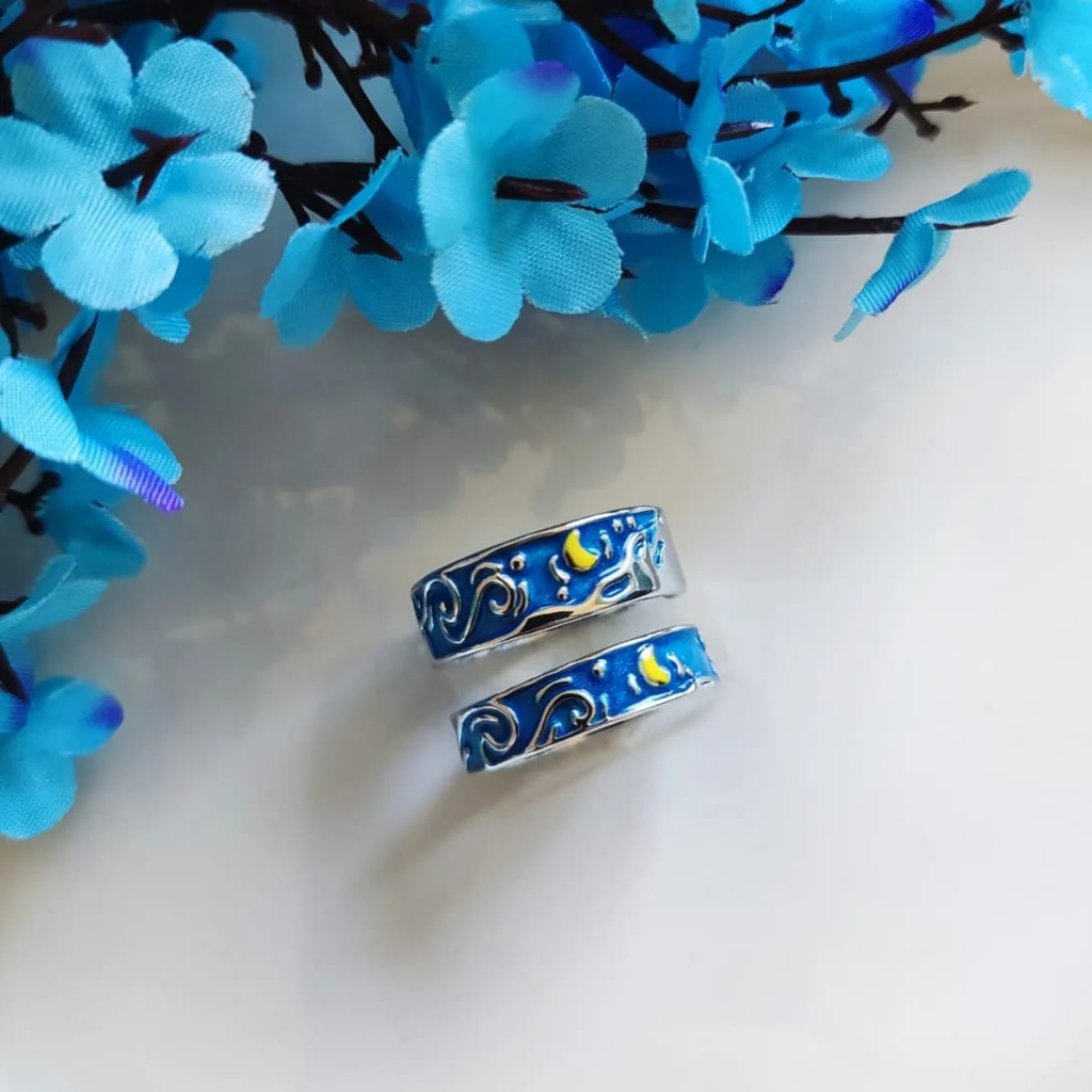 Aliança Noite Estrelada - Comprar com Melhor Preço em Anéis