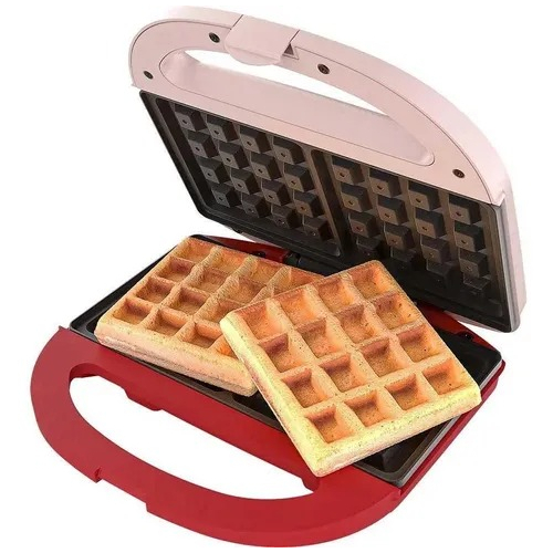 Maquina de Waffle faz 2 waffle de uma só vez +receita Pronta Entrega