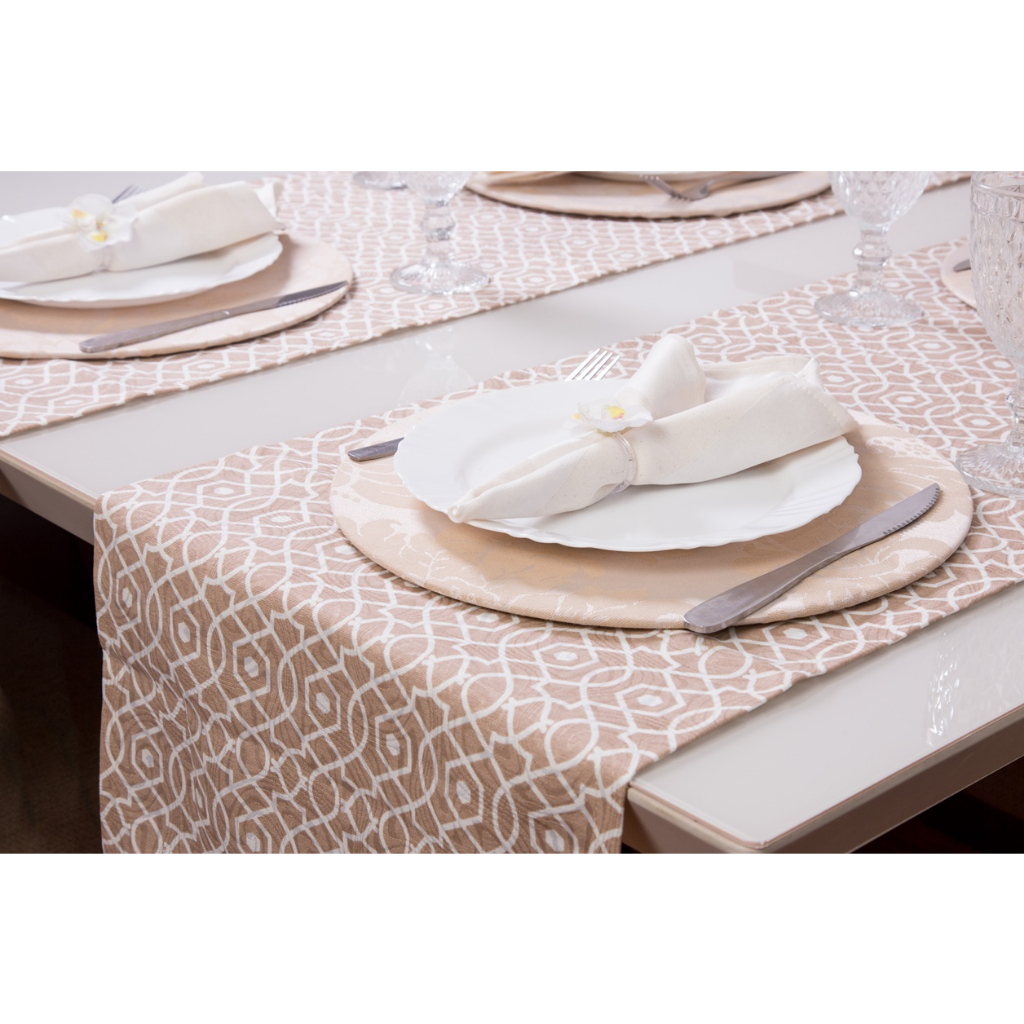 Kit 4 Caminho Trilho de Mesa Alta Qualidade Premium Jaccard Decoração Mesa Posta 1,60 em Oferta na Shopee
