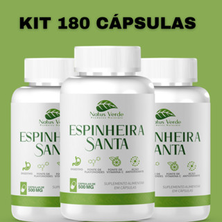 Espinheira Santa 180 Cápsulas Original
