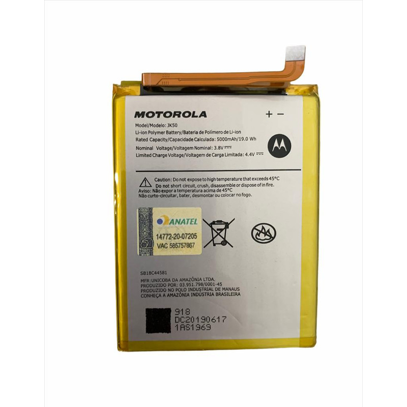 Flex Carga Bateria Original Jk50 Para Celular Motorola Moto G20 XT2128-1 Nova