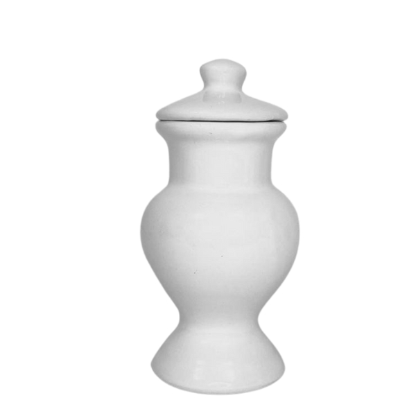 Quartinha Sem Asa Branca Porcelana 12 cm Orixás em Oferta na Shopee