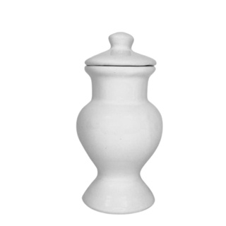 Quartinha Sem Asa Branca Porcelana 12 cm Orixás em Oferta na Shopee