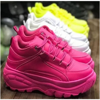 Tenis best sale buffalo rosa