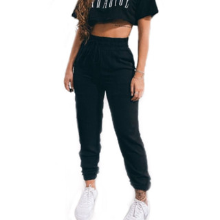 Calça Moletom feminina jogger Inverno Grossa Quentinha Moletom Com Bolso