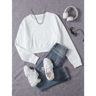 Cropped Moletom Modinha Inverno Lindo Top Fashion Moda Feminina