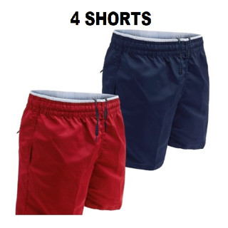 Short masculino Kit com 4 bermuda tactel
