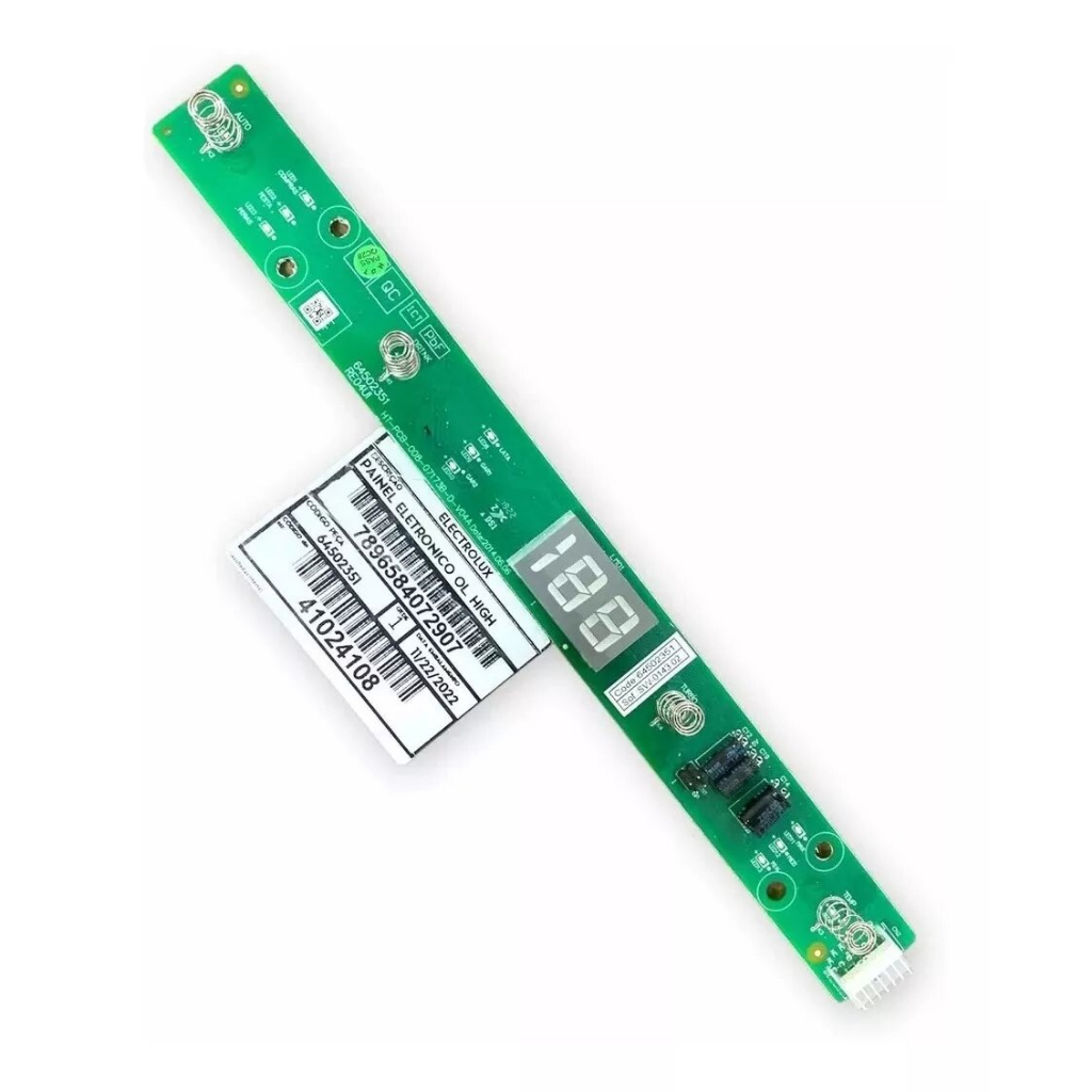 Placa Interface Electrolux Original 64502351 DF47 - DF49A/ X - DFN50 - DF50X - DW50X - DFX50 - DFW50