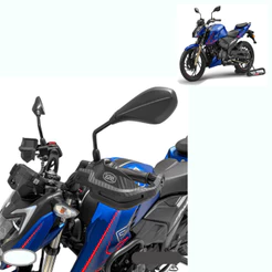 Protetor de Mão Dafra Apache Rtr 200 Rtr200 2019 Em Diante - Scam