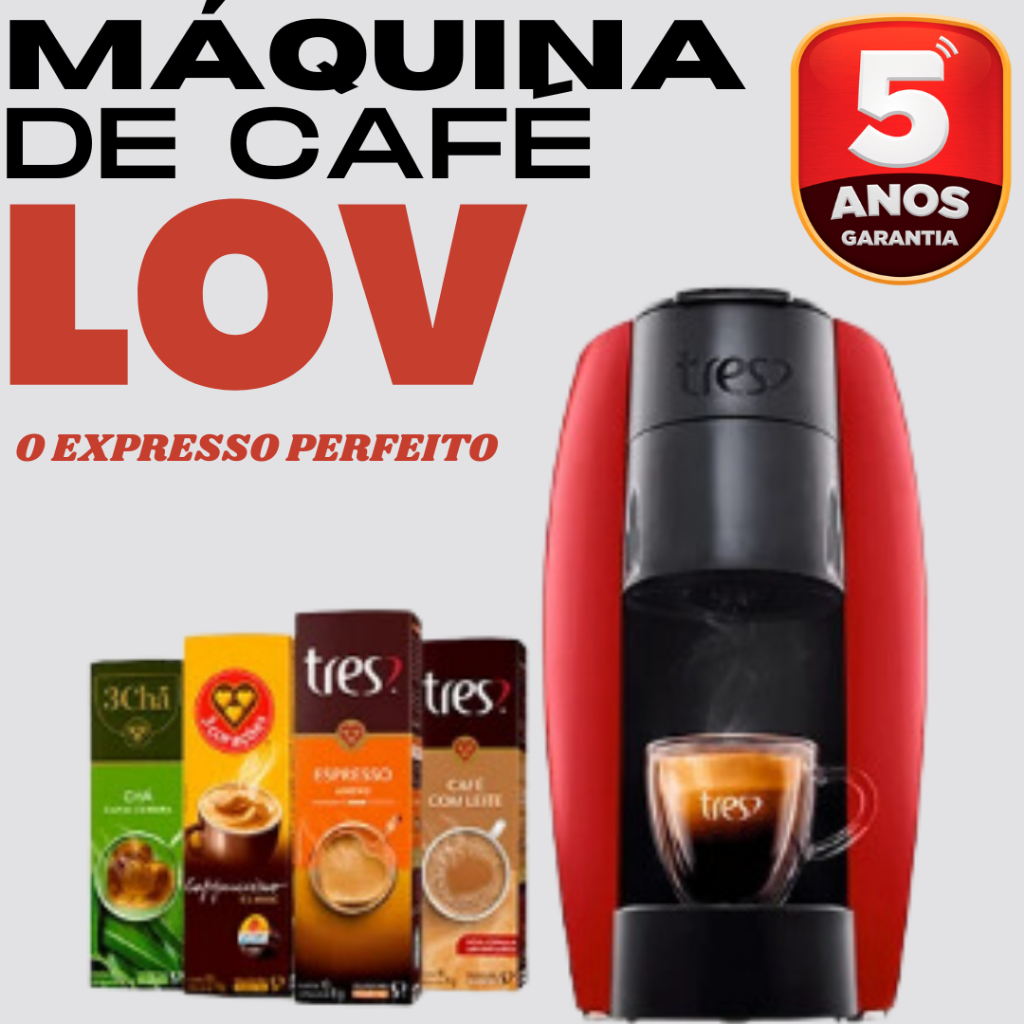 Máquinas de Café Expresso 3 Corações: Onde Comprar | BuscaProdutos