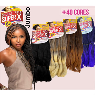 Cabelo Jumbo Jumbão Super X 400g Tranças Preço de Fabrica