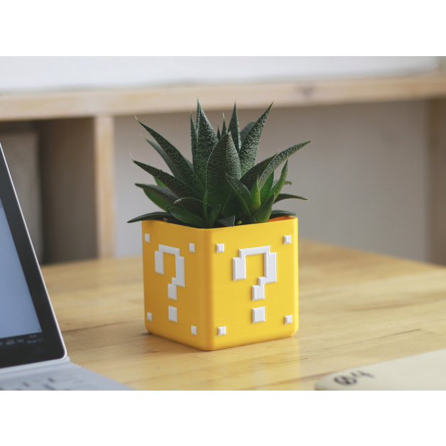 Vaso Suculentas - Caixa Mario - 6,5cm em Oferta na Shopee