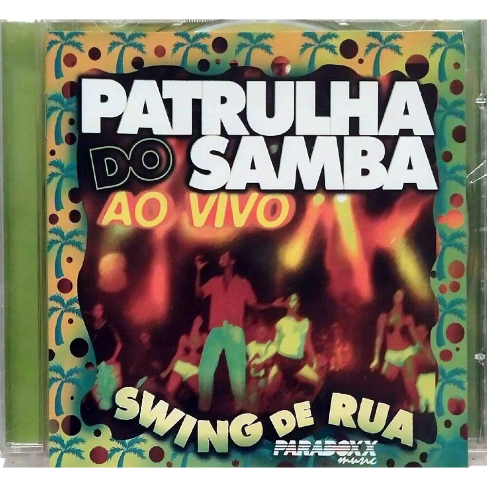 CD Patrulha Do Samba Ao Vivo Swing De Rua 1999 Semi Novo