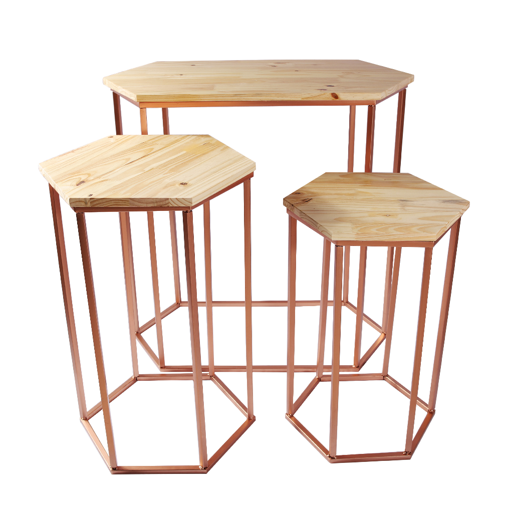 kit Trio Sextavado Para Festa Kit Peque Monte Decoração  Lembrancinha em Oferta na Shopee