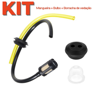 Kit Borracha De Vedação + Bulbo + Mangueira e Filtro em Oferta na Shopee