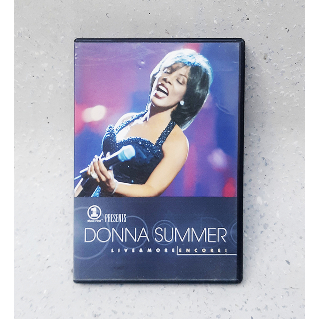 Dvd Original Donna Summer - Live & More Encore Cantora Pop