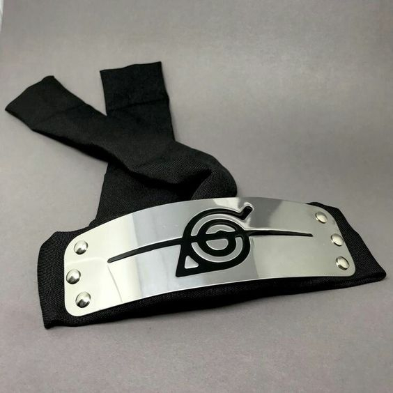 Bandana Naruto Vila da Folha Naruto faixa Ninja anime