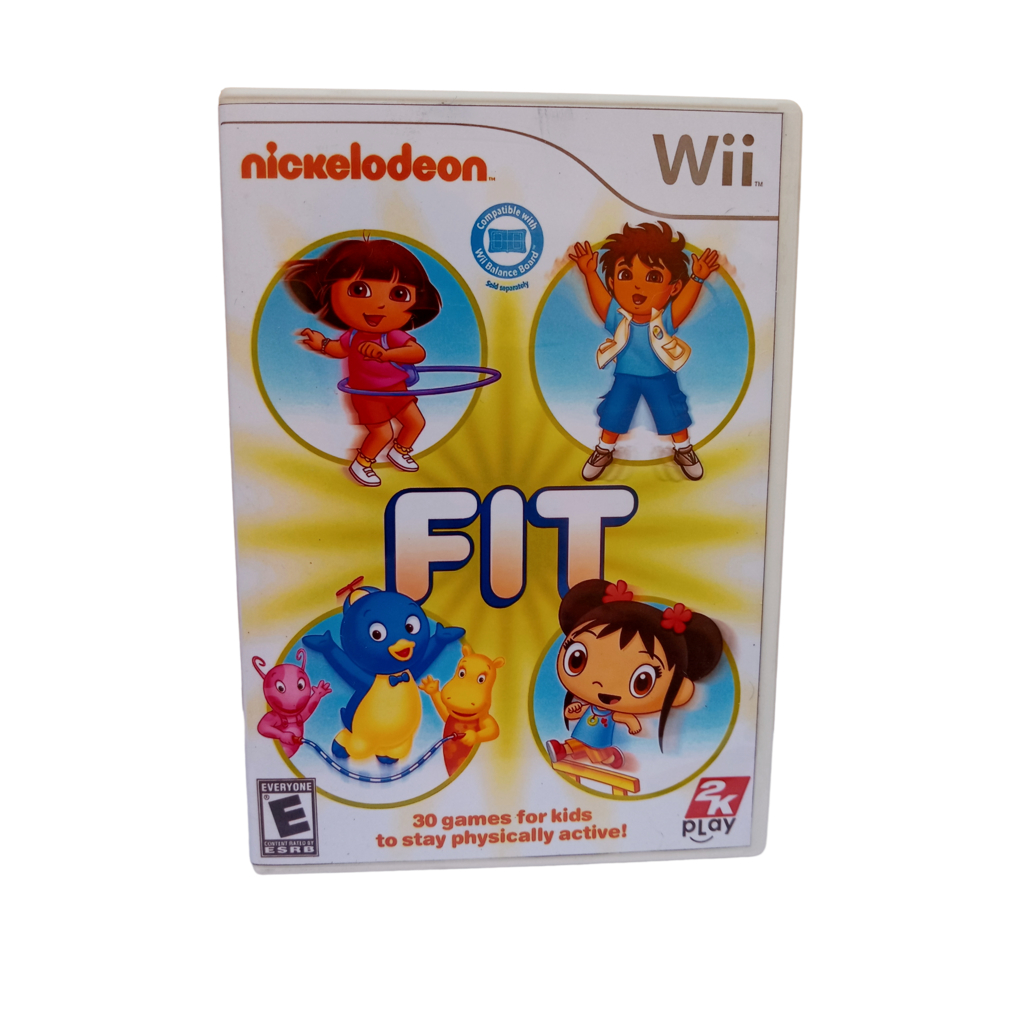 Jogo Nickelodeon Fit - Original Nintendo Wii (usa)
