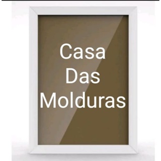 1 moldura A4 30x21 (BRANCA) com acetato em Oferta na Shopee