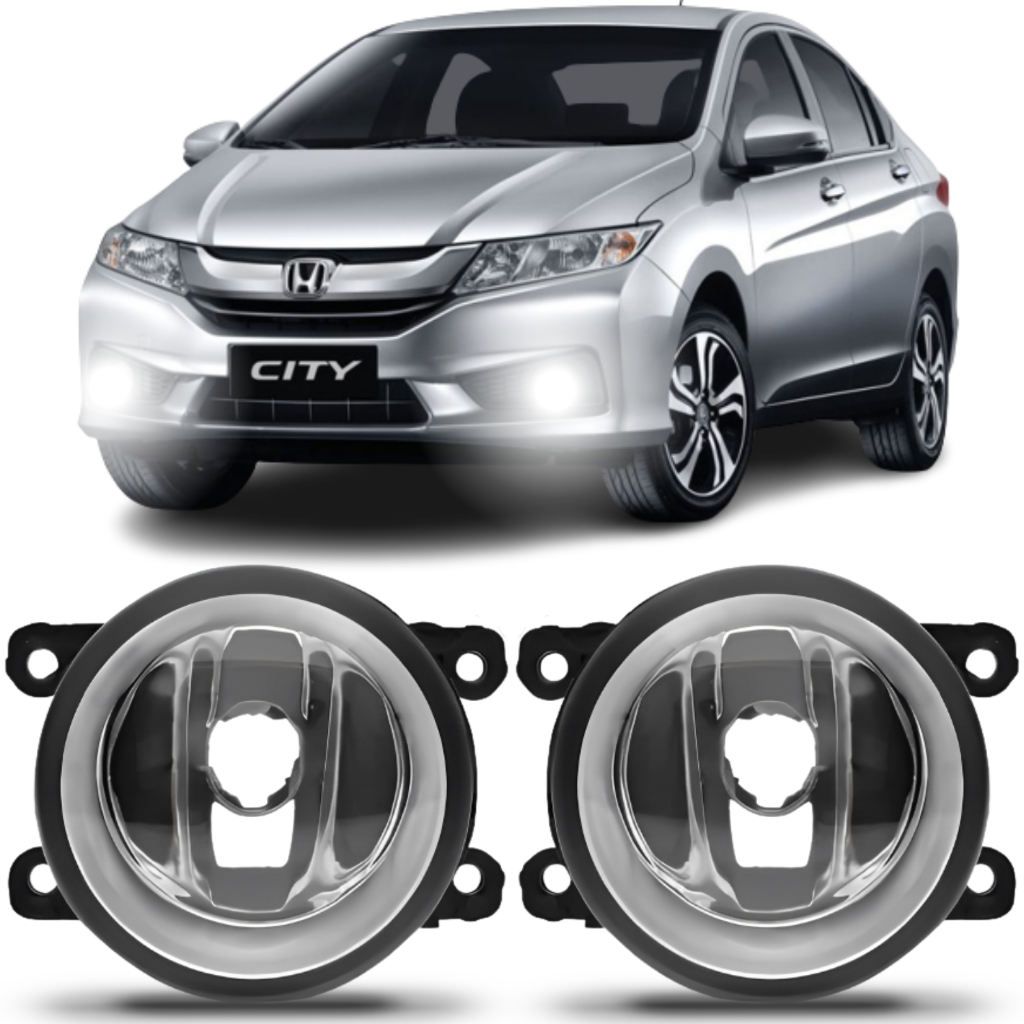 Par Farol Milha Honda City 2015 2016 2017 em Oferta na Shopee