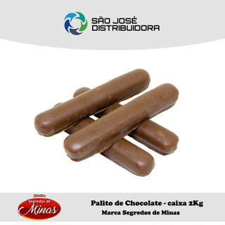 Palito de Chocolate Caixa 2Kg Bolacha Biscoito Petit Four