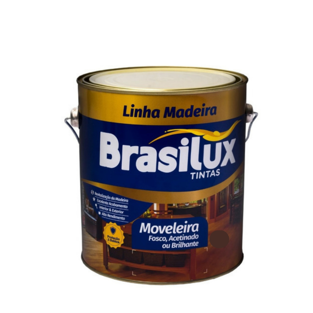 Seladora Fundo Para Madeira 900ml Secagem Rápida Brasilux em Oferta na Shopee