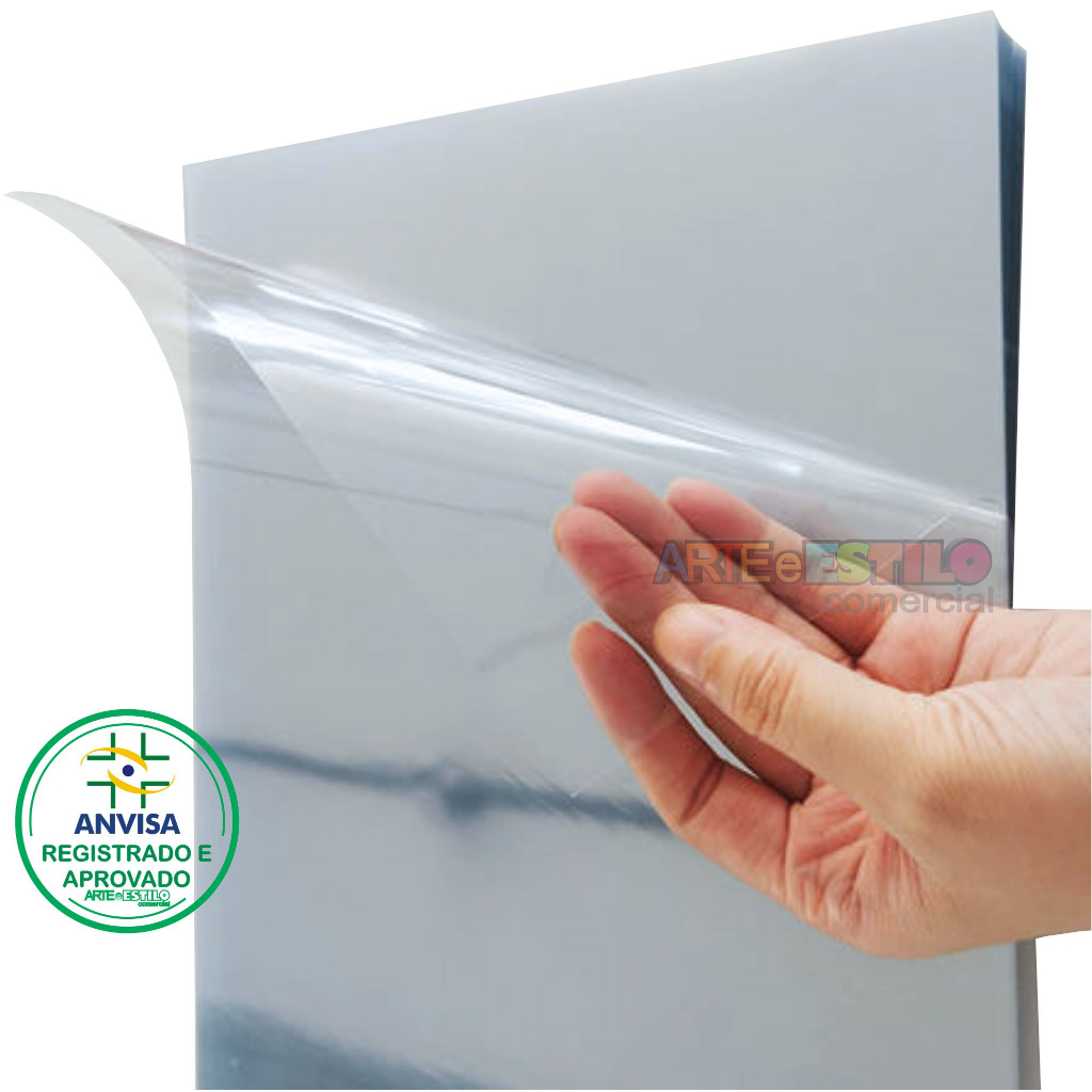 50 Folhas de Pet acetato Transparente A3 - 30x42 Cm espessura 0,20 mm ou 20 micras plástico Pet